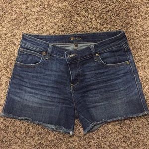 Kut From The Kloth Gidget Frey Hem Shorts